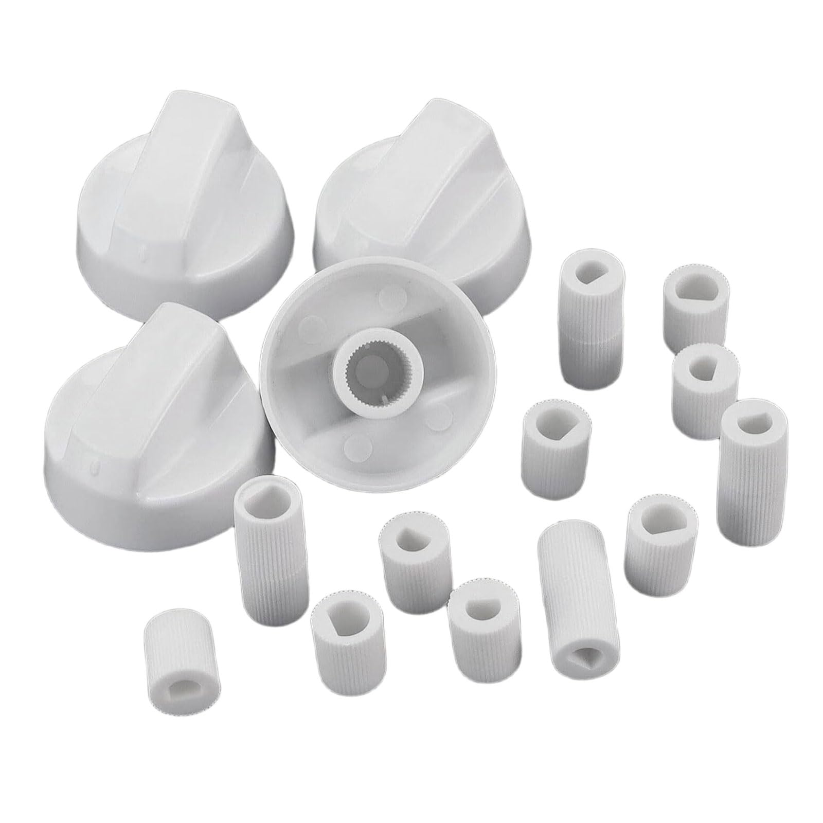 Kalttoy Oven Control Knob Replacement with Adapter Easy Installation Replacement for Electric Stove Stove Control Knob