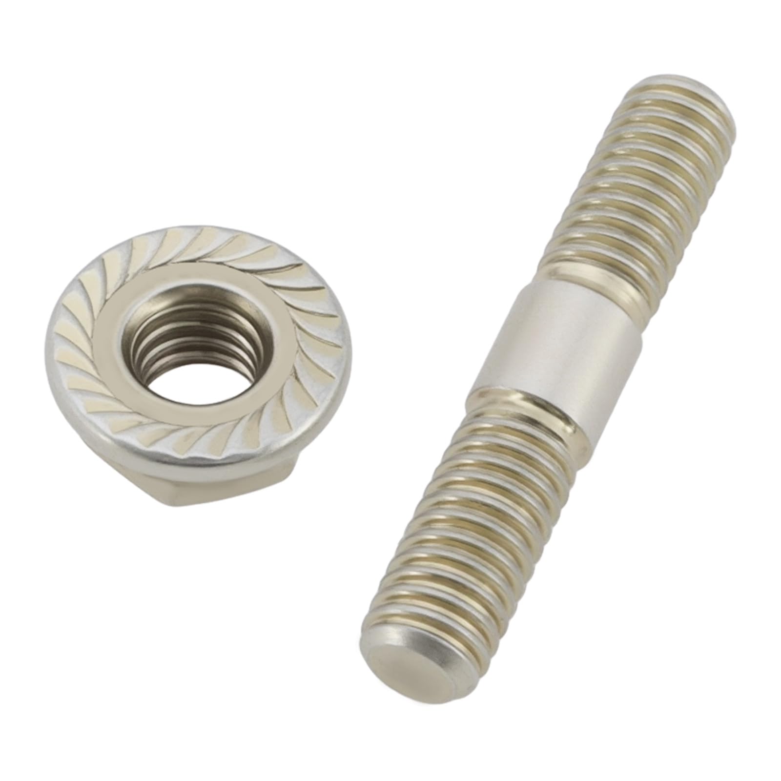 Lt Easiyl 4Pcs Stainless Steel Bolts M6 Stud Bolts With Nuts For Motorcycle Car Furniture M6x32mm