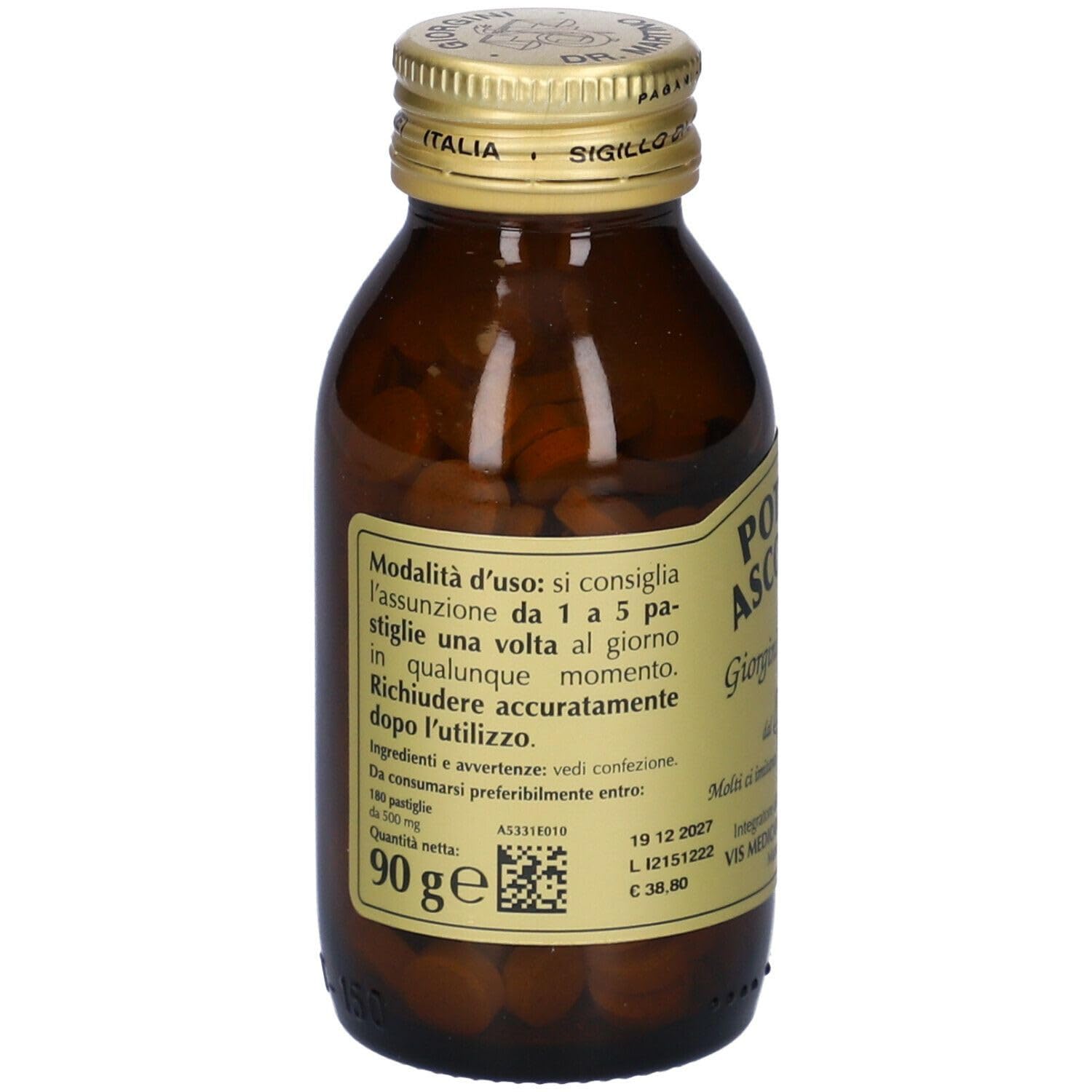Dr. Giorgini POTASSIO ASCORBATO pastiglie - 90 g