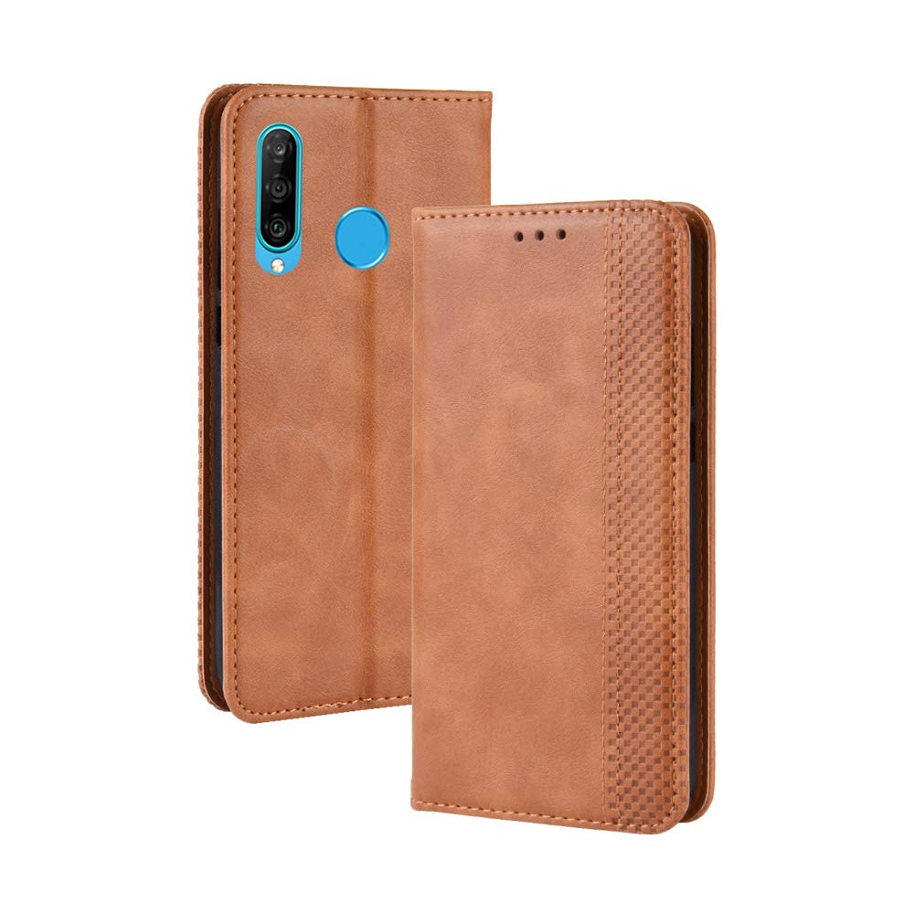 Jielangxin Cover per Huawei Honor 20 Lite,Custodia in Pelle Custodia per Huawei Honor 20 Lite HRY-LX1T Custodia Case Cover Black