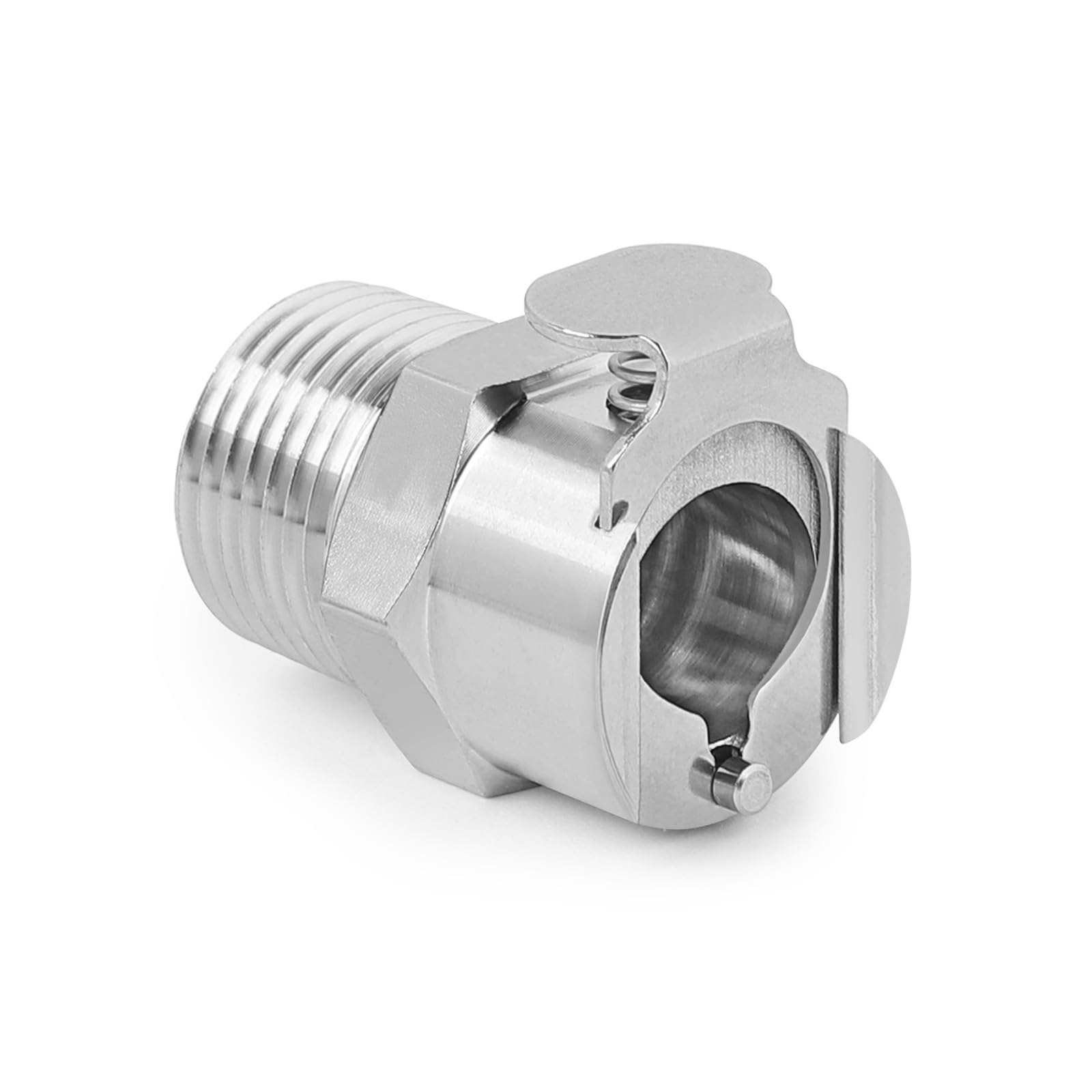 LALAGO Riparazione per Pompa Carburante Raccordo ad Innesto 3/8, Raccordo a Sgancio Rapido Connettore, Rapido Ottone Ricambio in Acciaio Inox 304 per R1200GS R1200R R1200RT K1200R K1200S K1200GT
