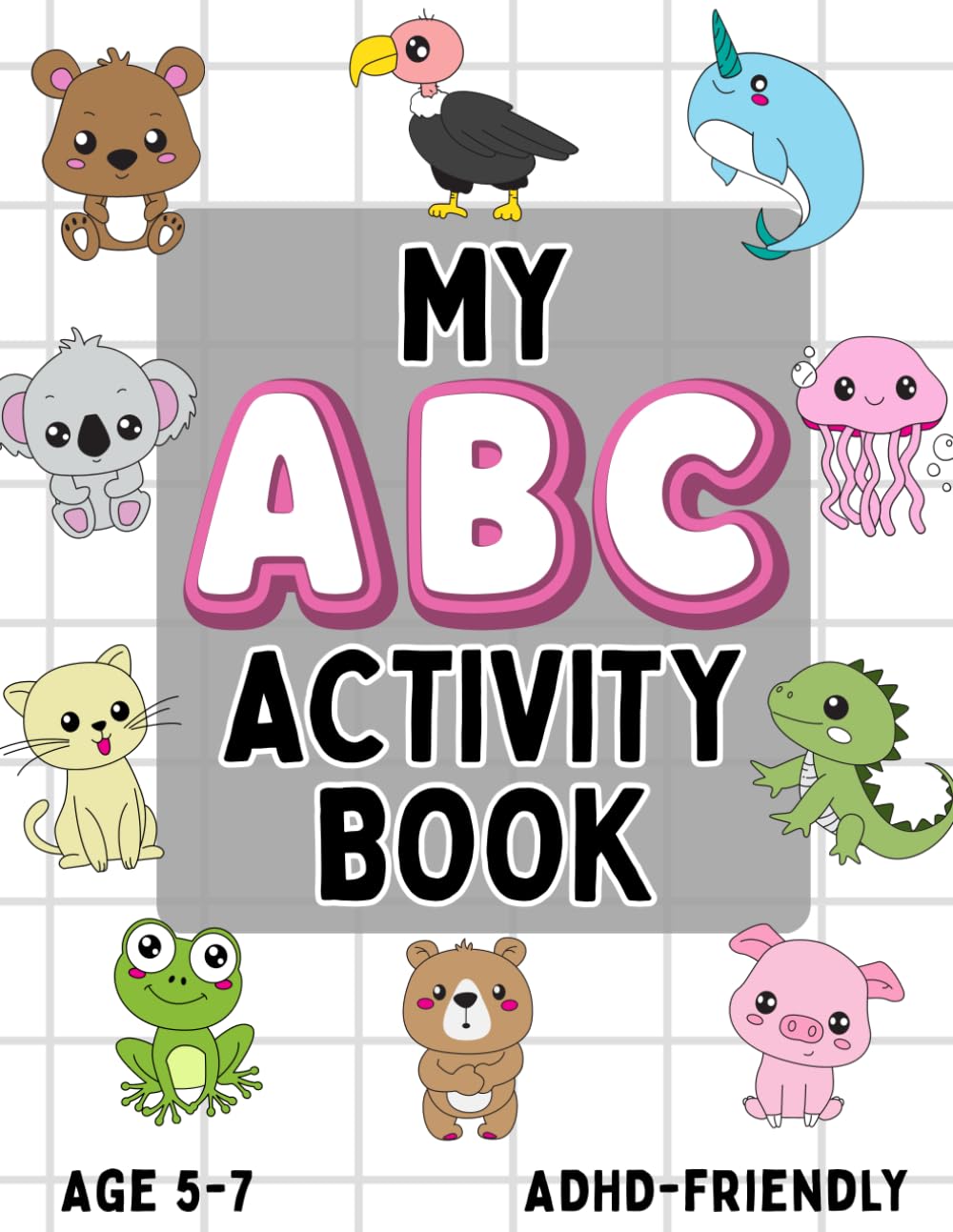 My ABC Activity Book: ADHD Friendly