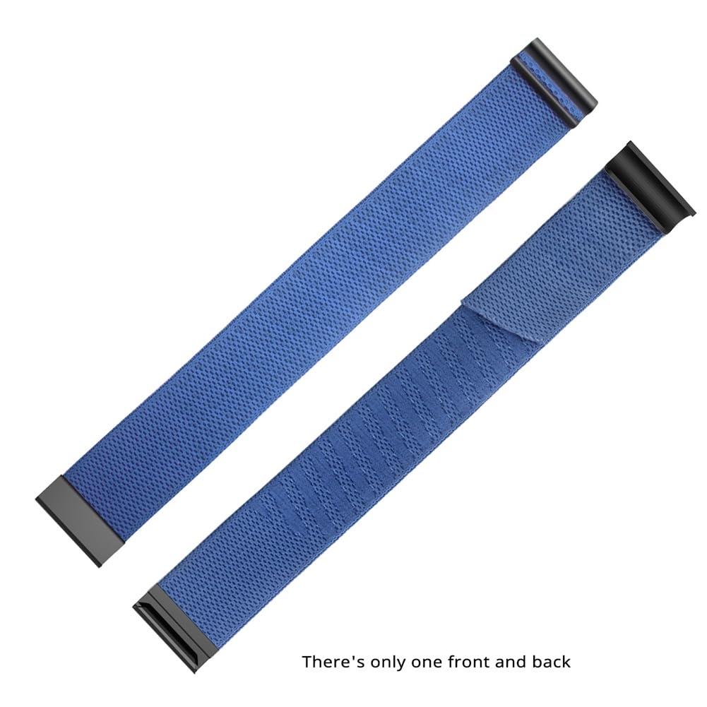 Bracelet de Suivi D'Activité Physique, Bracelet Respirant Réglable et Résistant Aux Odeurs, Bracelet de Remplacement pour 4.0 et 3.0. Bleu