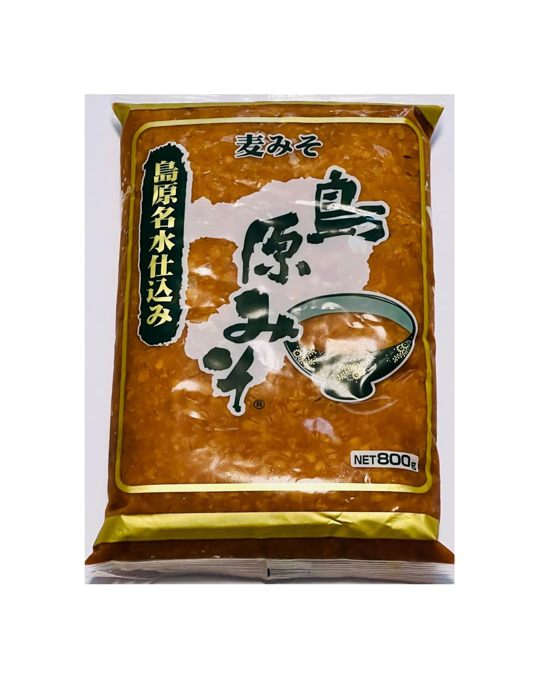 Amazon.co.jp: 島原味噌 島原みそ800g×1袋 麦みそ : 食品・飲料・お酒