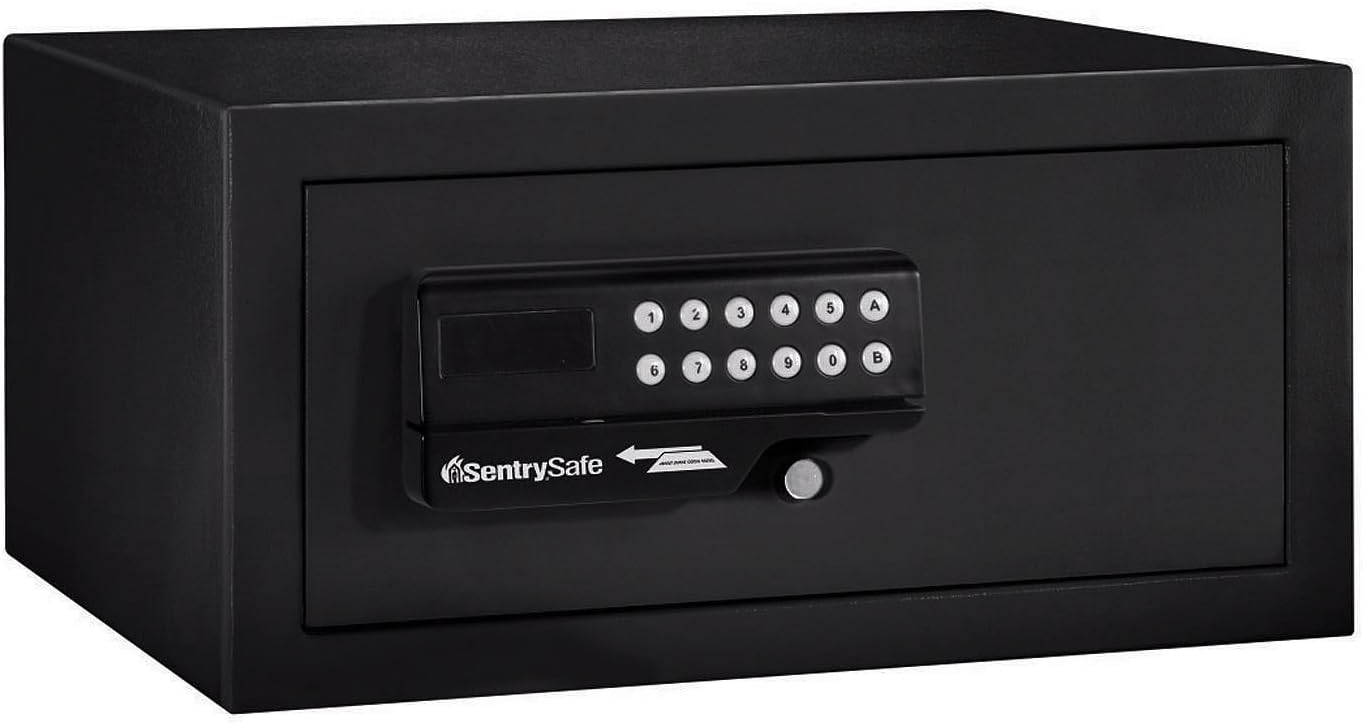 SentrySafe - Large Hotel Safe, Black