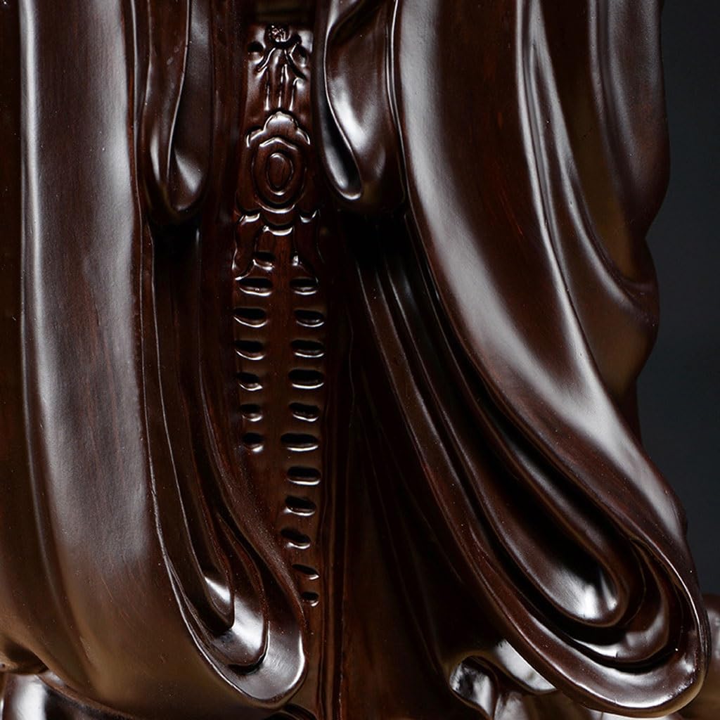 Dekoracja pulpitu Drewniana statua Ozdoba Salon Studium Rzemiosło Pulpit Biuro Dekoracja Rzemiosło Rzemiosła Dekoracja Domu (14,96 cala)