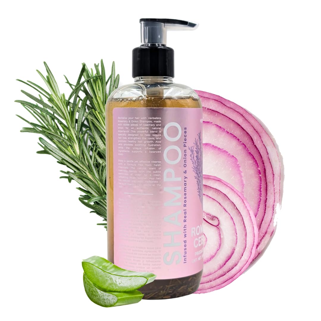Amazon.com : HERBALISTA Viral Shampoo Rosemary, Onion & Biotin