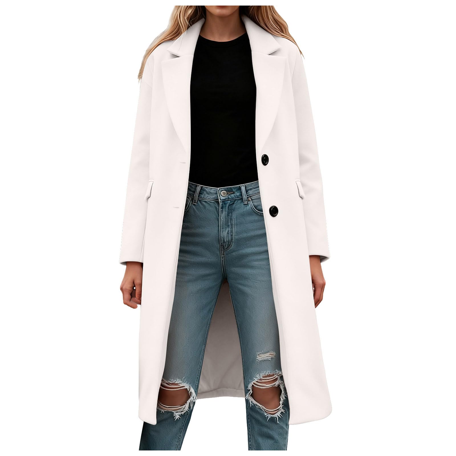 Générique Élégant Blazer Femme Blazer Fit Grande Taille Manteau Bureau Et Le Travail Manches Longues Classique Bure Travail Soirées Décontractées Tailleur Femme Slim Fit