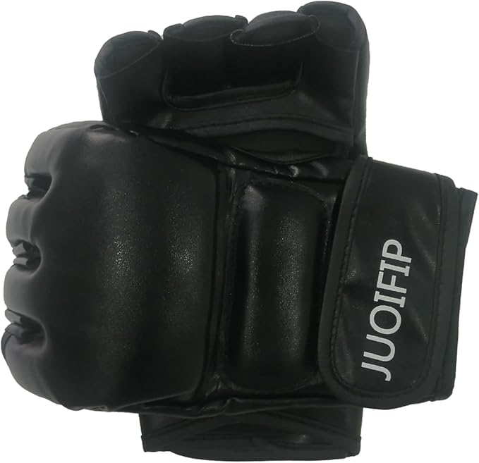 MMA Boxing Gloves,Heavy Bag Fighting Training Half Finger