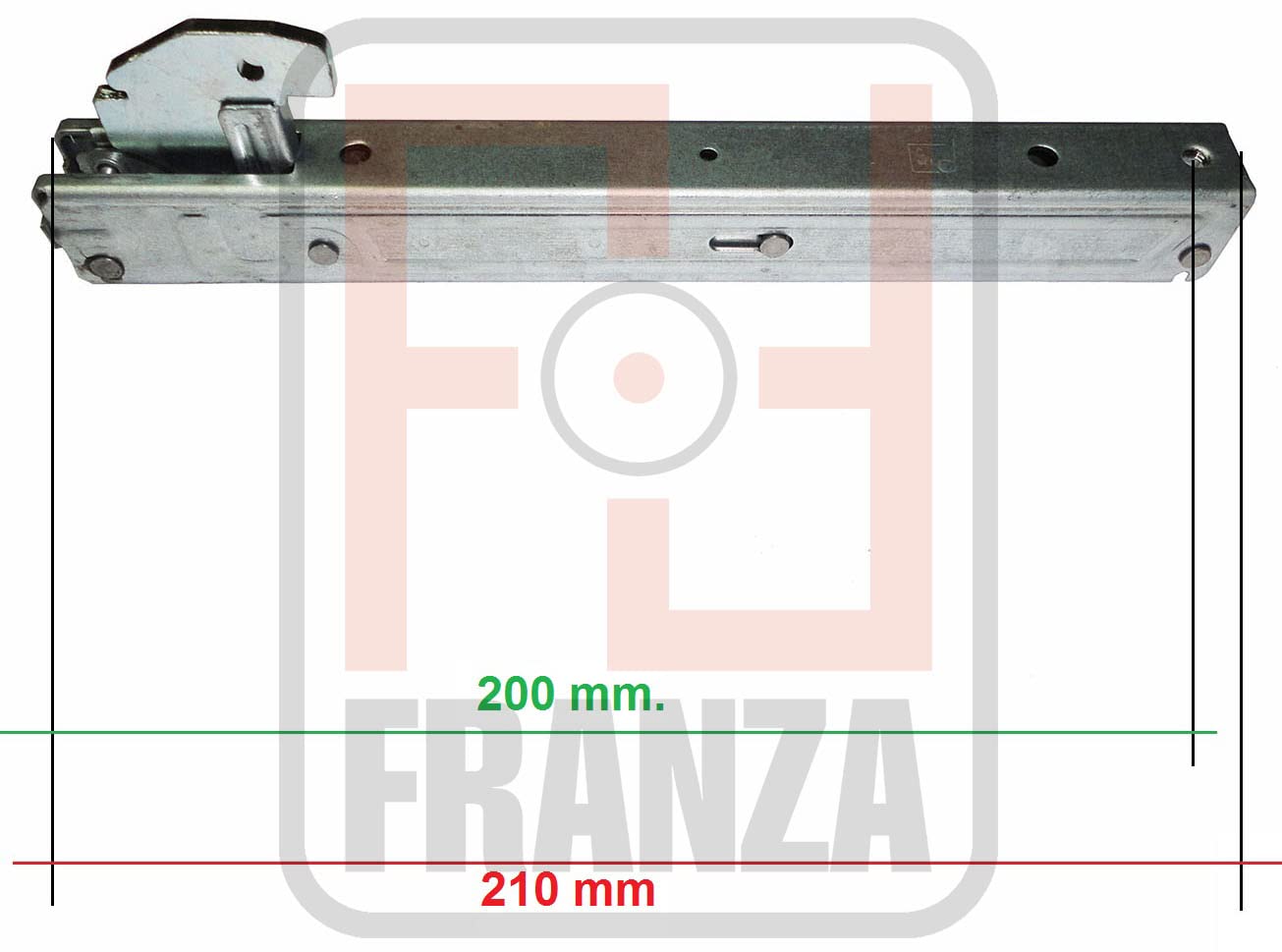 Kit 2 Pezzi | Cerniere Porta Forno 215 Mm - Foto 7