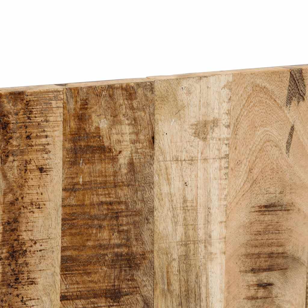 vidaXL Cabecero de Cama 160 cm Madera Maciza de Mango Rugoso