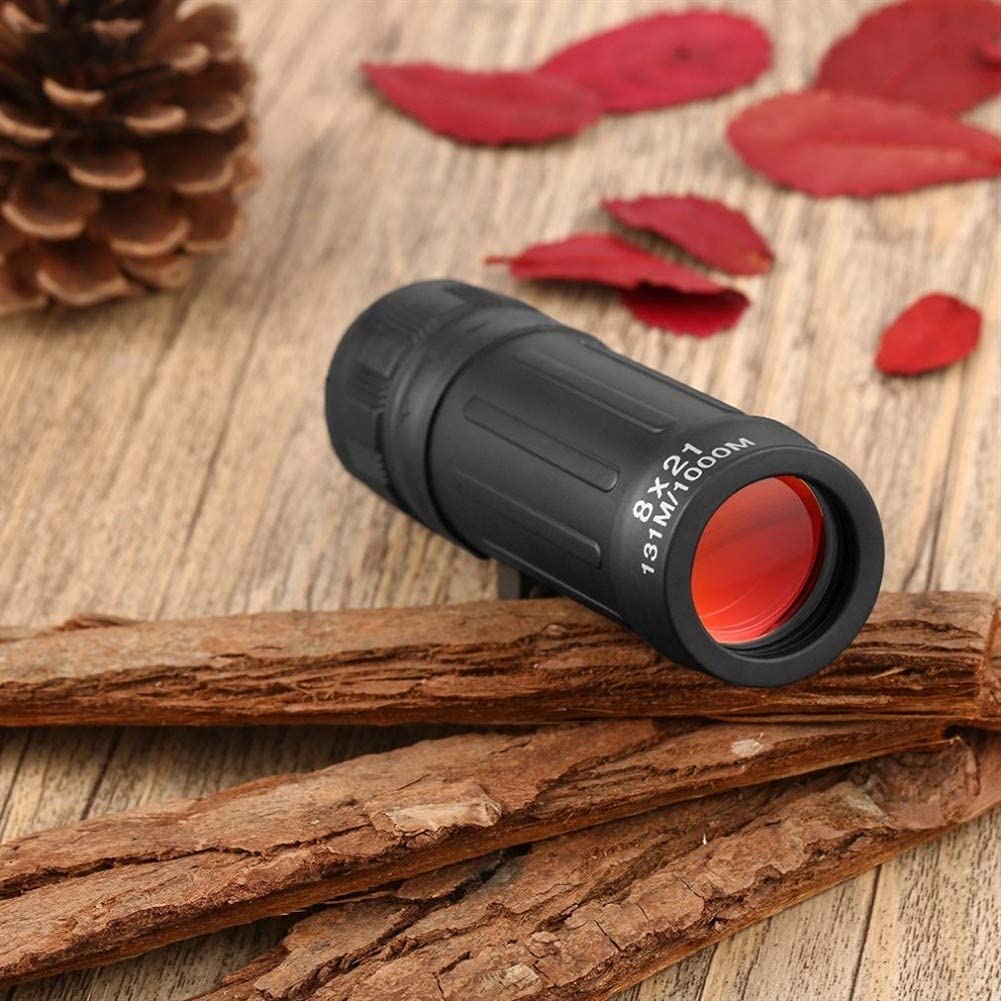 MRKU Télescope monoculaire 8X 8x21 Camping Chasse Sports Télescope Portée Pratique Jumelles monoculaires compactes Dropshipping