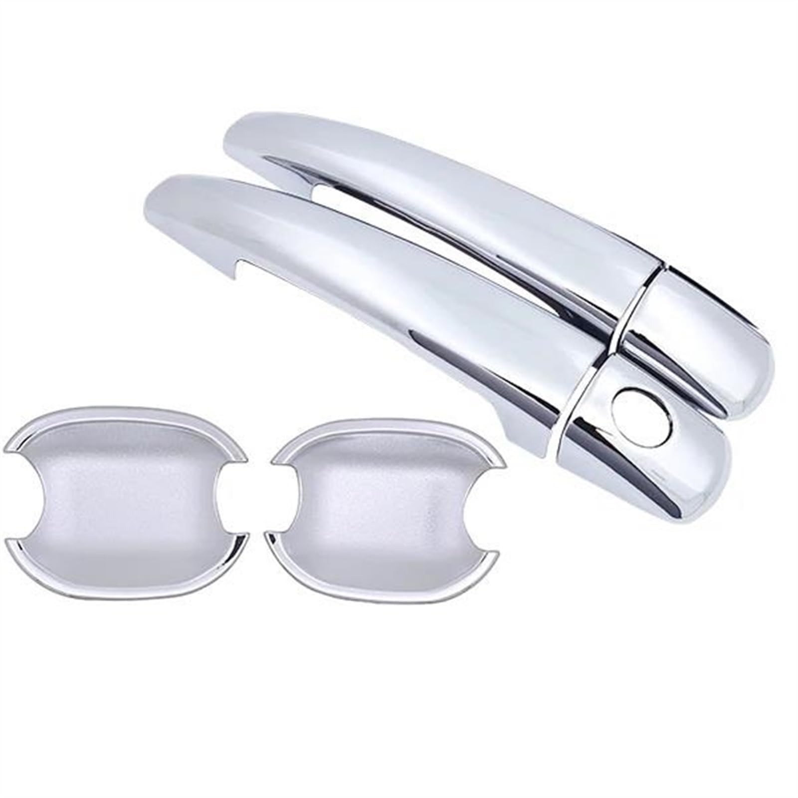Noheeu E Car Trim Xterior Door Handles Bowl Cover Protection Sticker Accessories For Peugeot 308 Sw Cc Rcz 2008-2013(E)