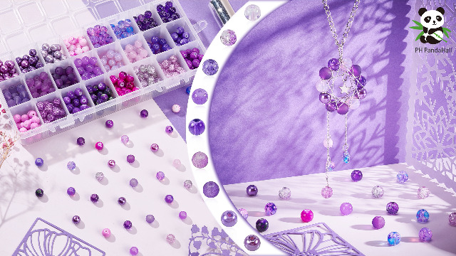 PH PandaHall Grüne Glasperlen-Set – 750 Stück, 6 Mm, 15 Farbtöne, Bastelperlen Für Schmuck & Deko