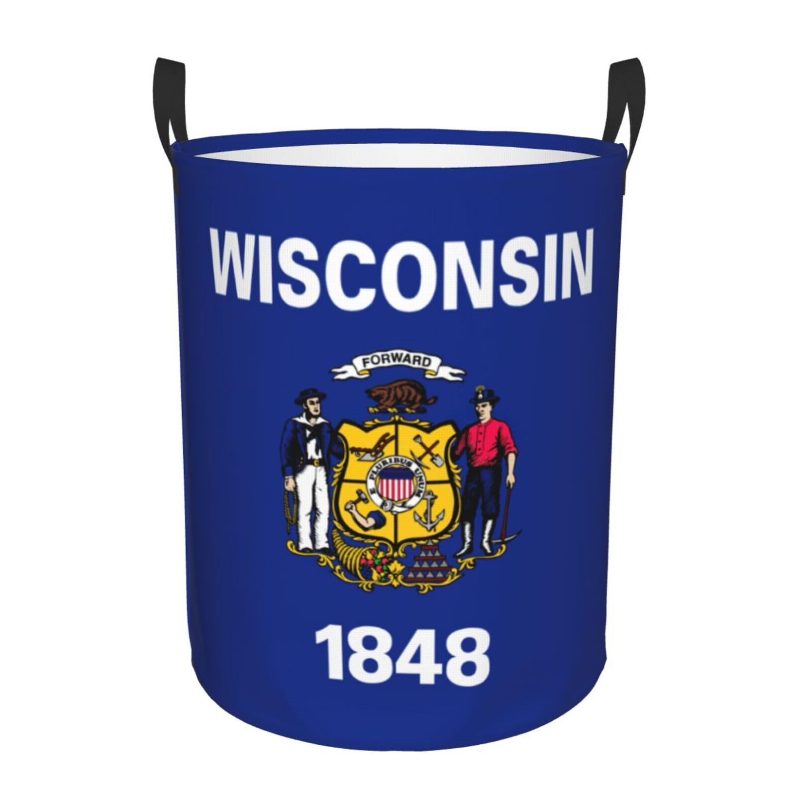 Panier à linge haut Wisconsin pour l'organisation de la chambre
