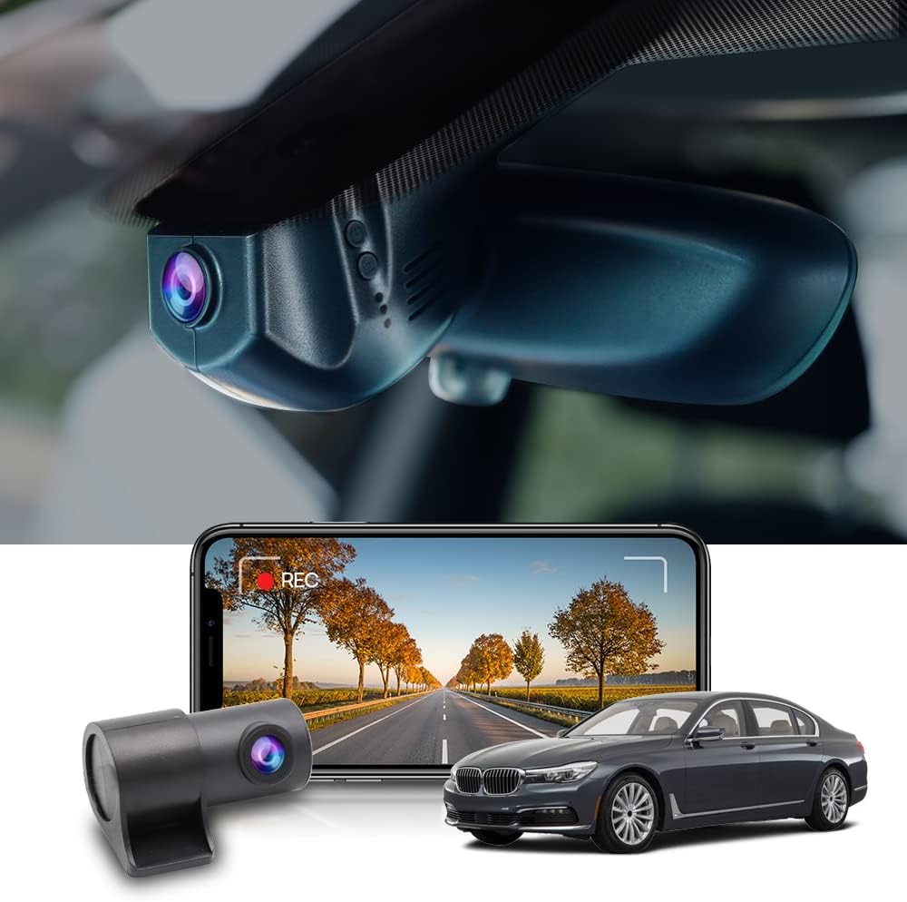 Amazon.com: Fitcamx Front 4K+Rear 1080p Dash Cam Adapts for BMW F ...