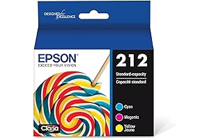 Genuine Epson 212 Claria Ink Standard Capacity Color Combo Pack