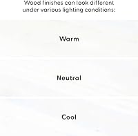 Vista 10 de Plank+Beam Mesa consola de madera maciza, 46 pulgadas, mesa de sofá, mesa de entrada estrecha para pasillo, detrás del sofá, sala de estar, Blanco