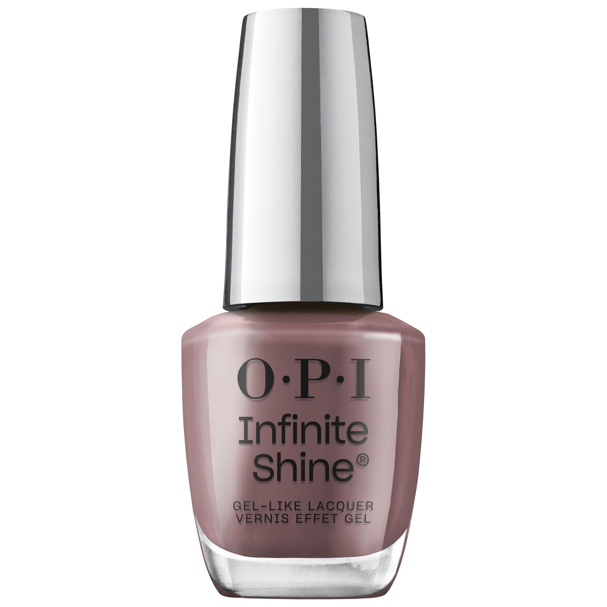 OPI Infinite Shine Brauntöne – vorgehärtete Gel-Technologie ohne UV-Lampe – bis zu 11 Tage Halt – langanhaltender, veganer Nagellack – 15ml