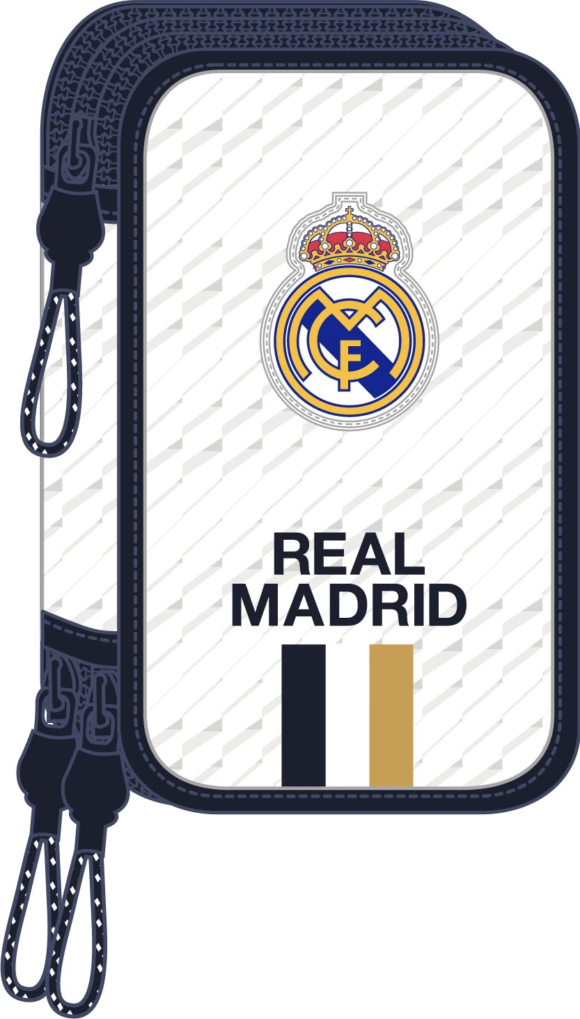 PLUMIER TRIPLE 36 pcs REAL MADRID 1ª EQUIP. 23/24