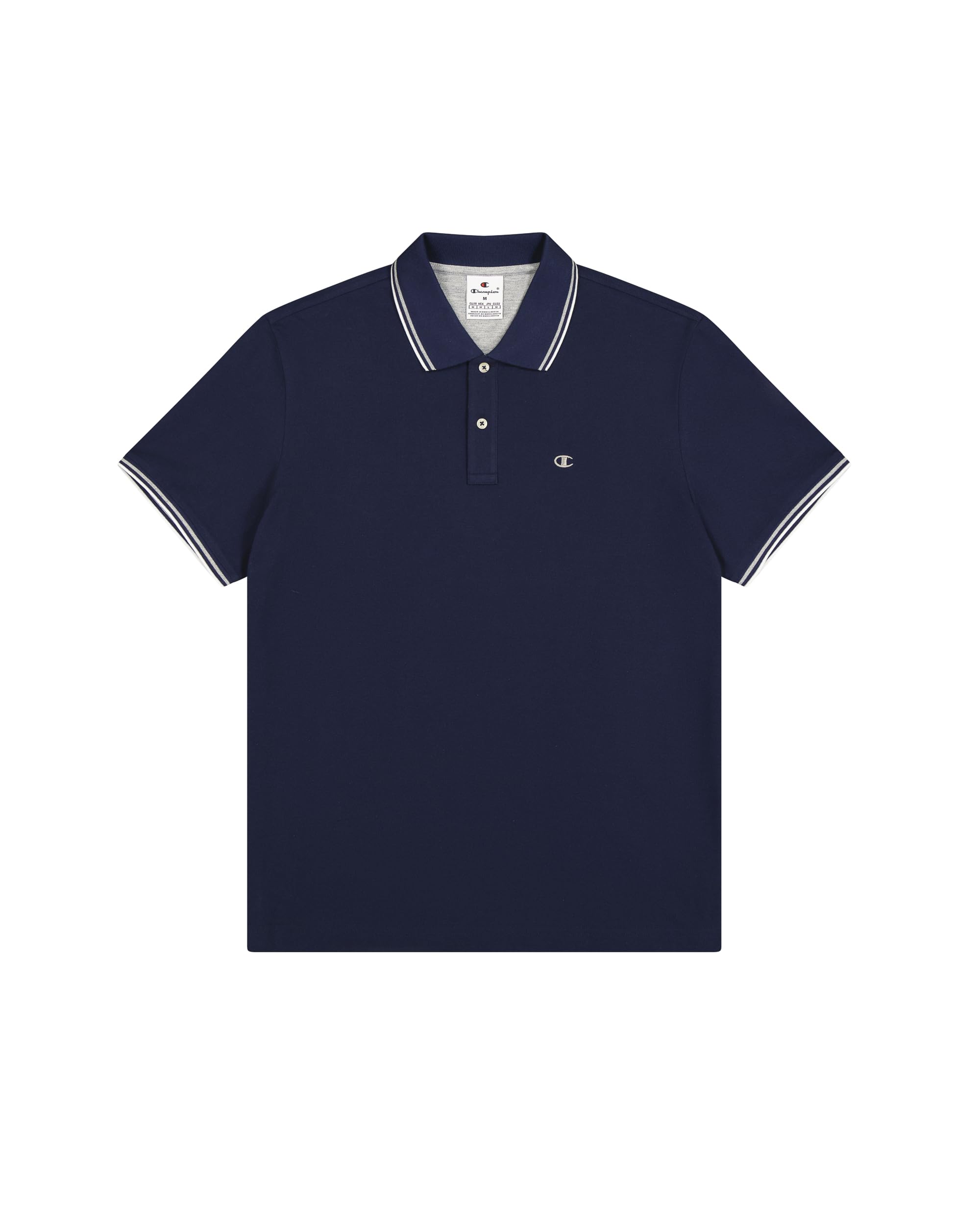 Champion Men's Legacy - Polo with Chest Logo, Blue (BS501), M