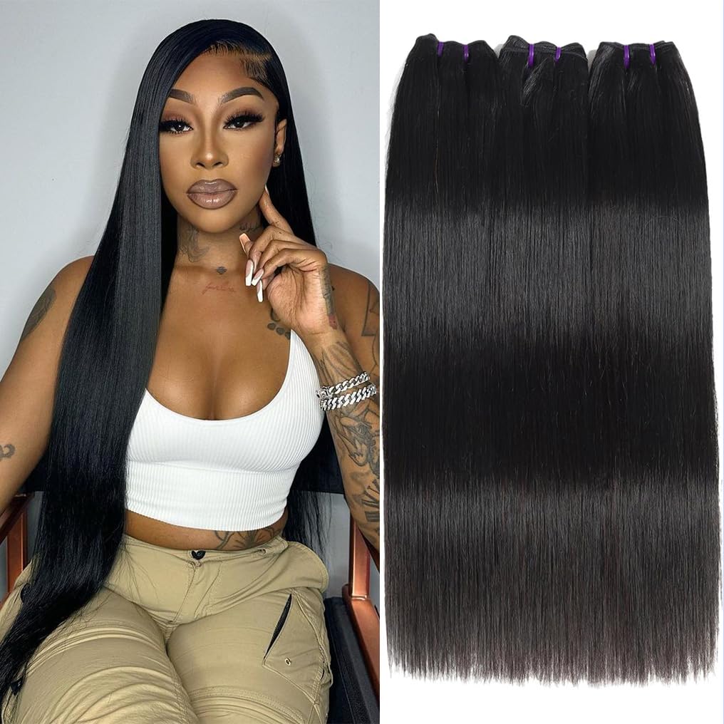 Menalue 16A Vietnamese Straight Bundles Human Hair 22 24 26 Inch 100% Unprocessed Virgin Human Hair 3 Bundles Raw Hair Bone Straight Weave Remy Hair