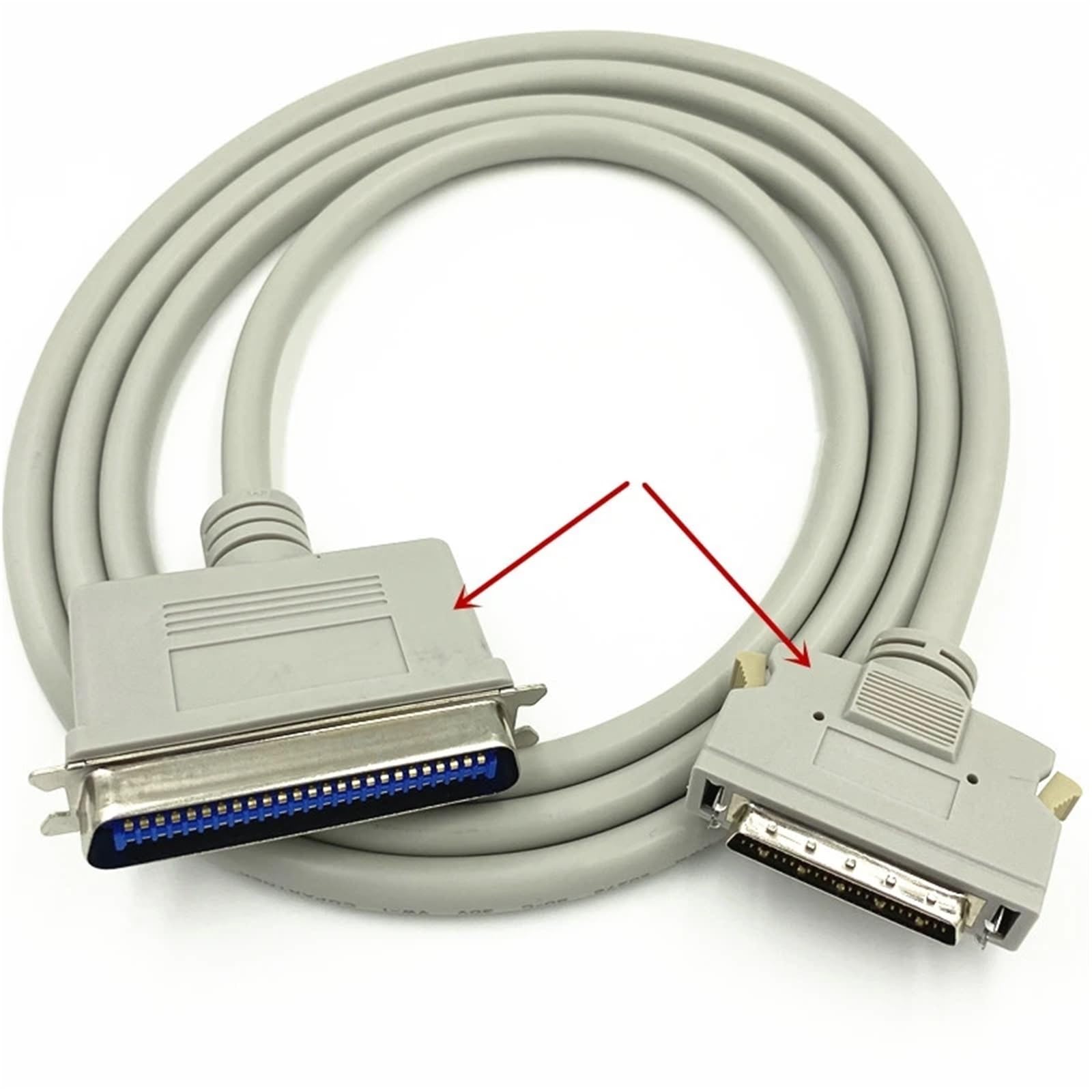 Câble SCSI HPDB50 DB50 mâle vers CN50 mâle (Grand câble de Scanner) - Clip Shrapnel(1m)