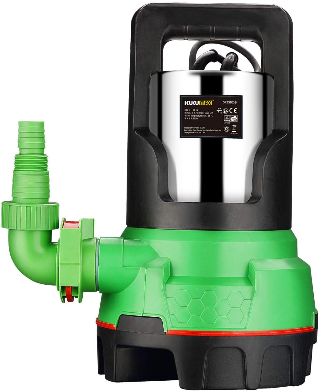 Pompa Sommersa Aufun 1100W - Portata 4000 L/h, Profondità 81m, Per Pozzi E Irrigazione - Foto 3