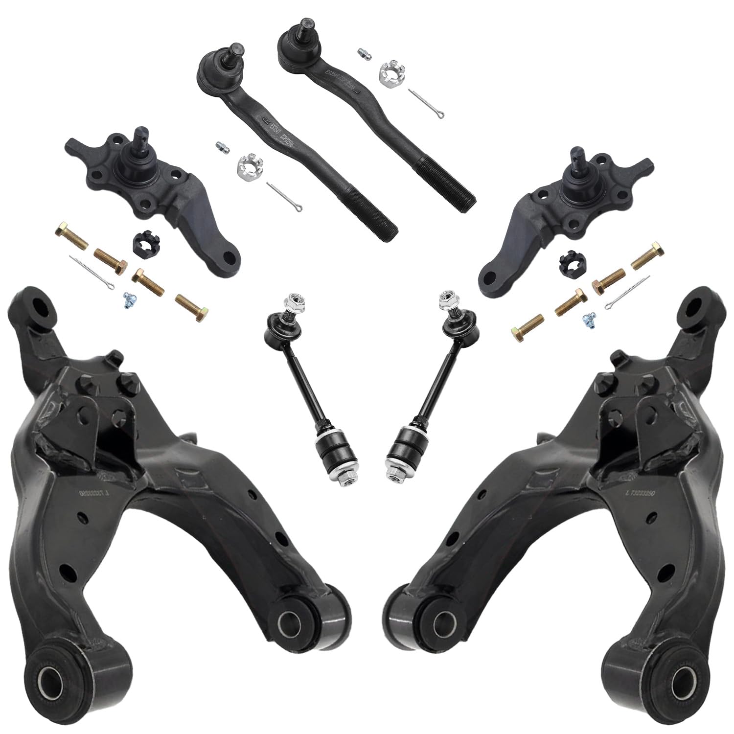 Detroit Axle - Front End Control Arms Kit for Toyota 1996-2002 4Runner 2