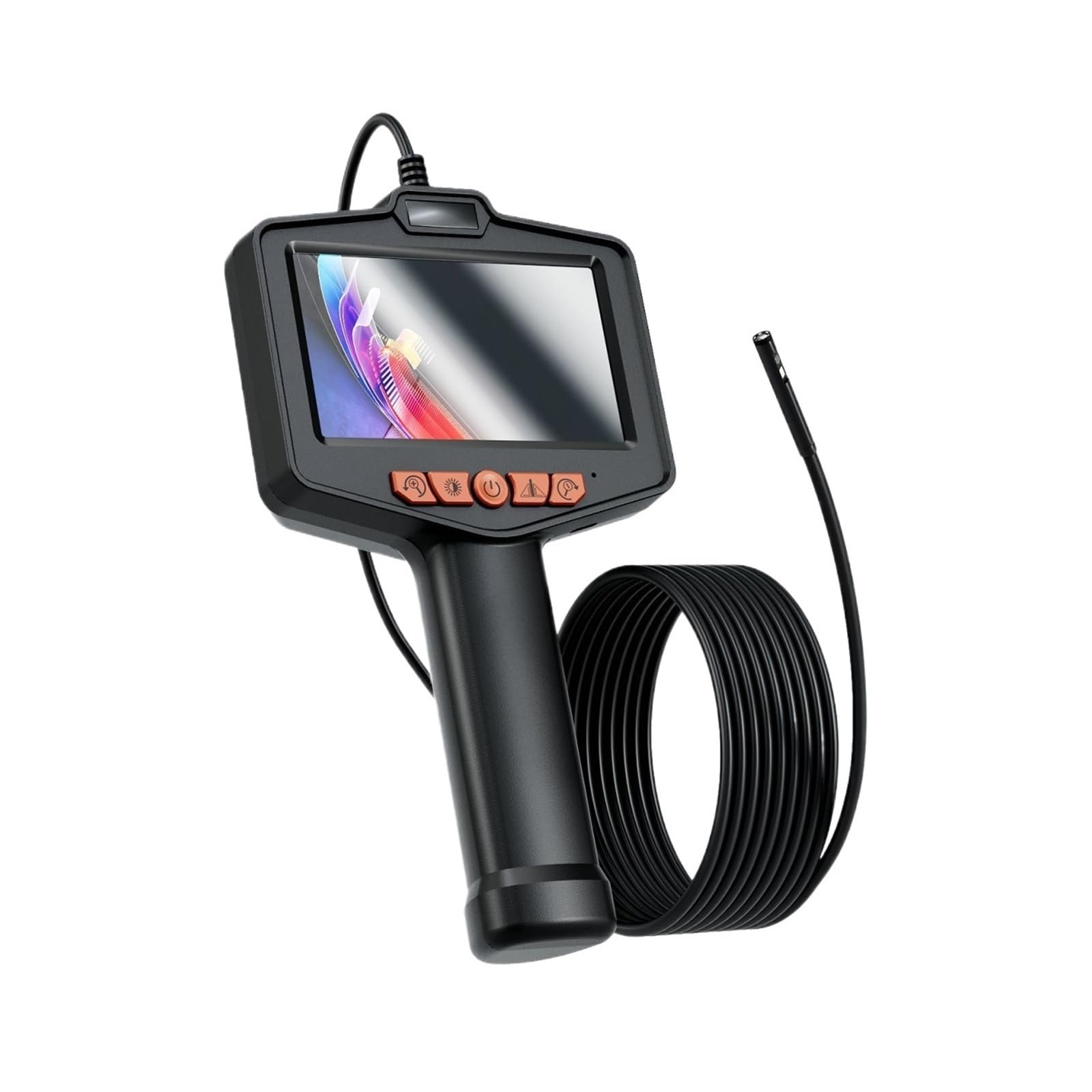YNIYUJKL Camera, Handheld Dual-Camera Hd Pipeline Auto Repair 4.3-Inch Industrial Endoscope With Screen,For Wall Automotive Engine
