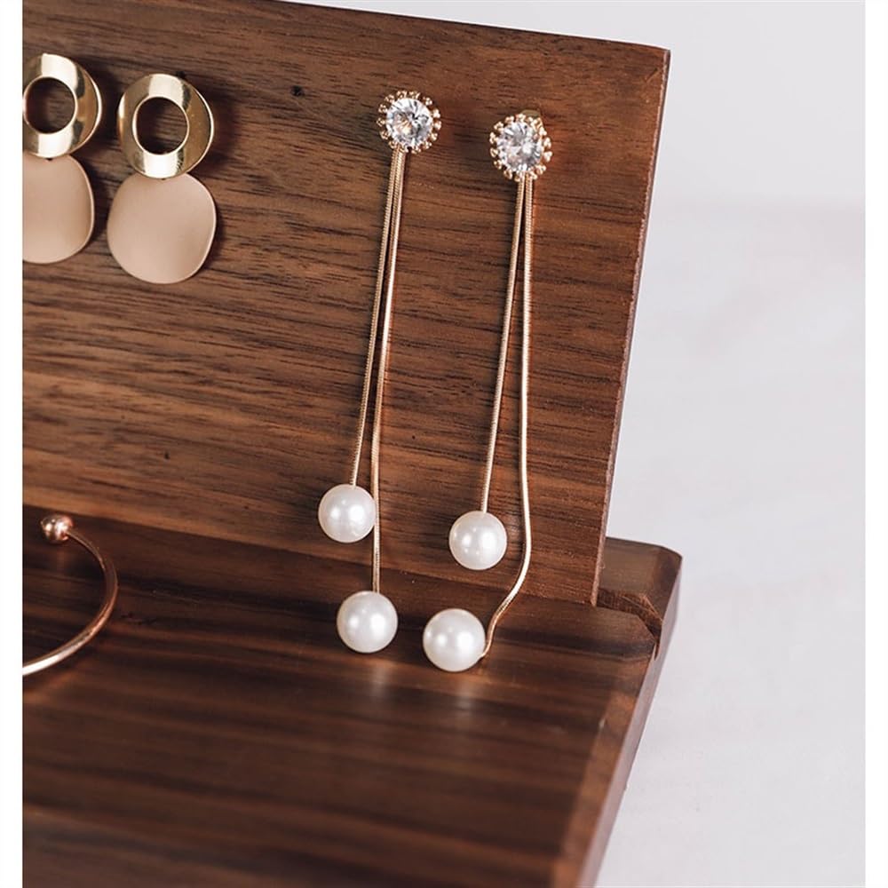 Armadi Display Puntelli da tiro Orecchini Anello Piccolo | Light Luxury Jewelry Display Rack