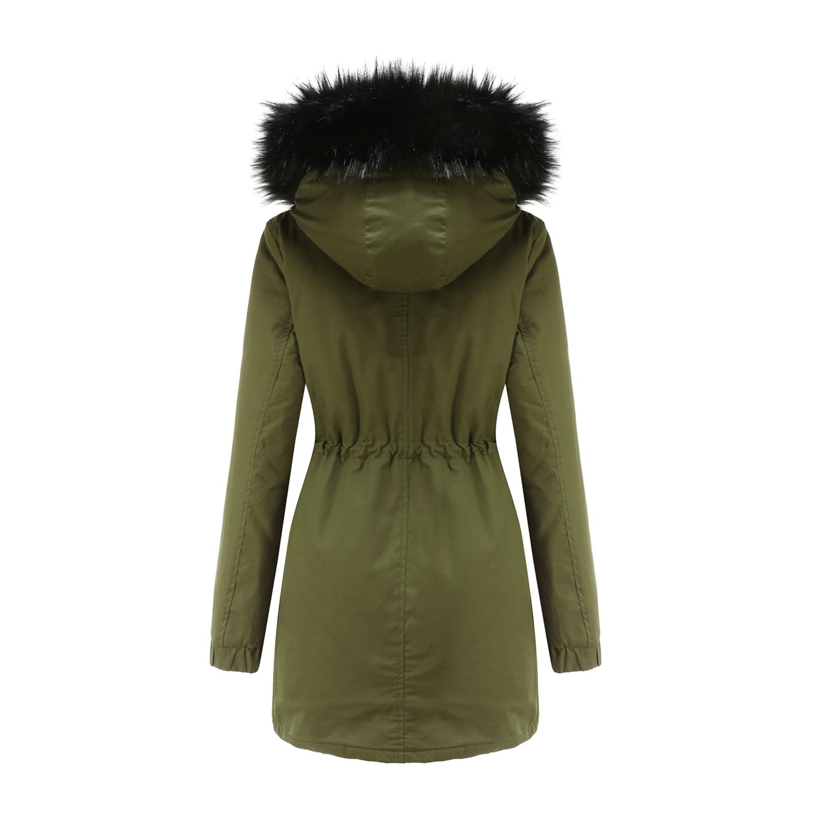 Abrigo grueso de forro polar de gran tamaño, cálido y moderno, forro polar, abrigo de nieve, chaqueta corta para mujer