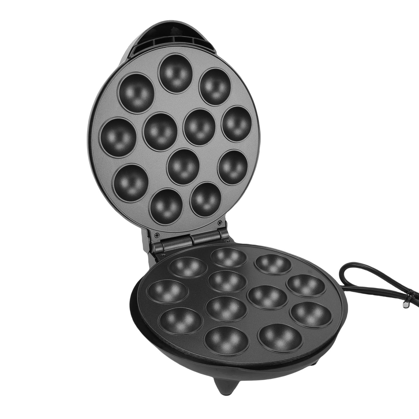 Fdit Mini Pfannkuchenmaschine, Elektrischer Pfannkuchenbereiter, 1200W,