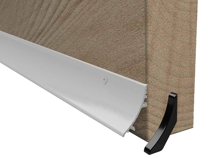 Stormguard Door Rain Water Weather Deflector Bar (838mm, White 32mm