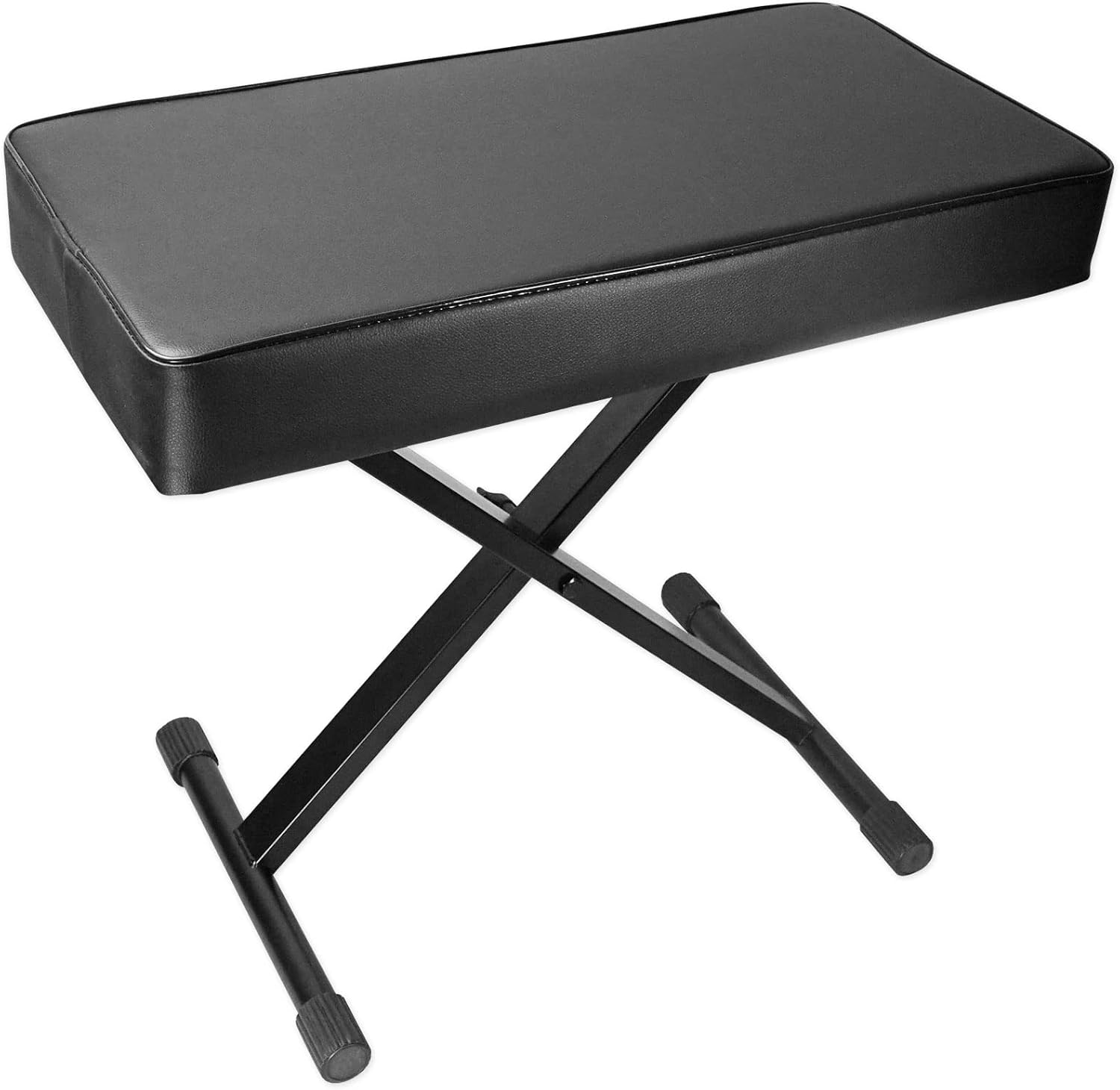 Rockville Extra Thick Padded Foldable Keyboard Bench w/Quick-Release (RKB61)