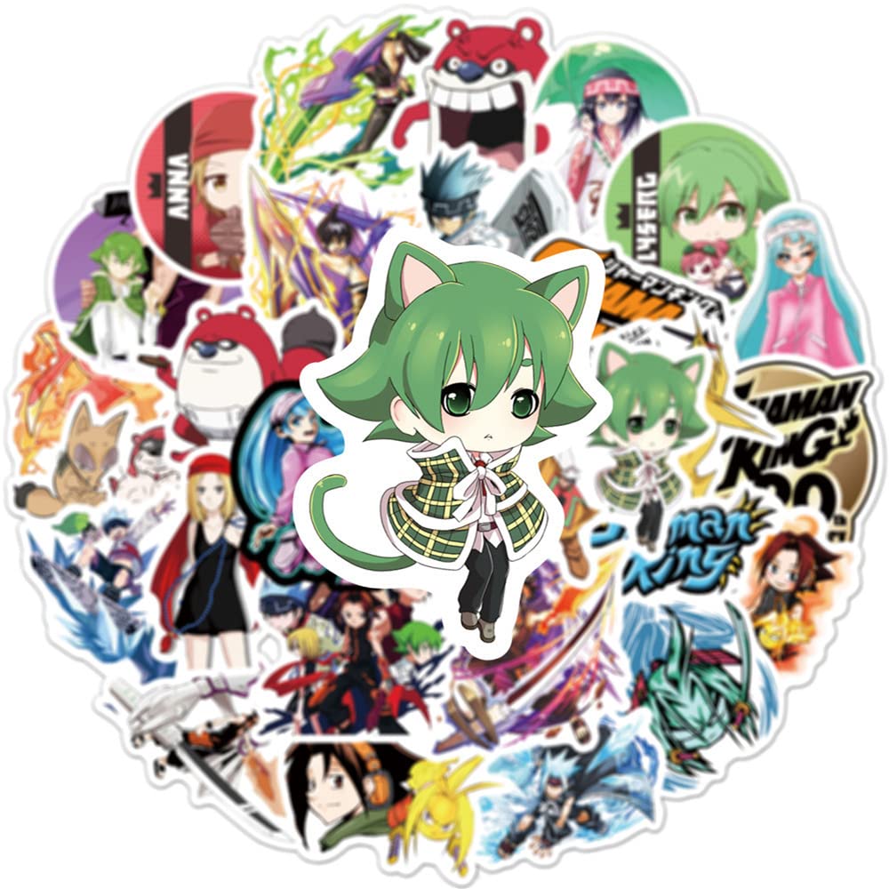 Amazon.co.jp: 50 個シャーマンキングアニメステッカー美学