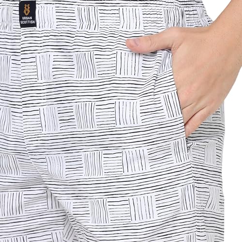Image of Urban Scottish 100% Comfortable Men's Lounge Pants, Leisure-Wear withn Elastic Waist-Band & Regular Fit, Machine Washable Stayt Home Clothing, Expert Craftsmanship Featuring Plush to The Touch Feel
