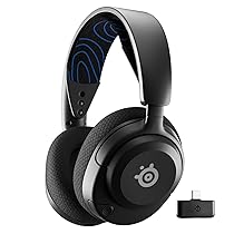 SteelSeries Arctis Nova 5P – Cuffie PS5 Wireless – Driver magnetici al neodimio – 100+ preset audio – Batteria 60 HR – 2,4GHz o BT – Microfono ClearCast Gen2.X – PlayStation 5, PC, Cellulare