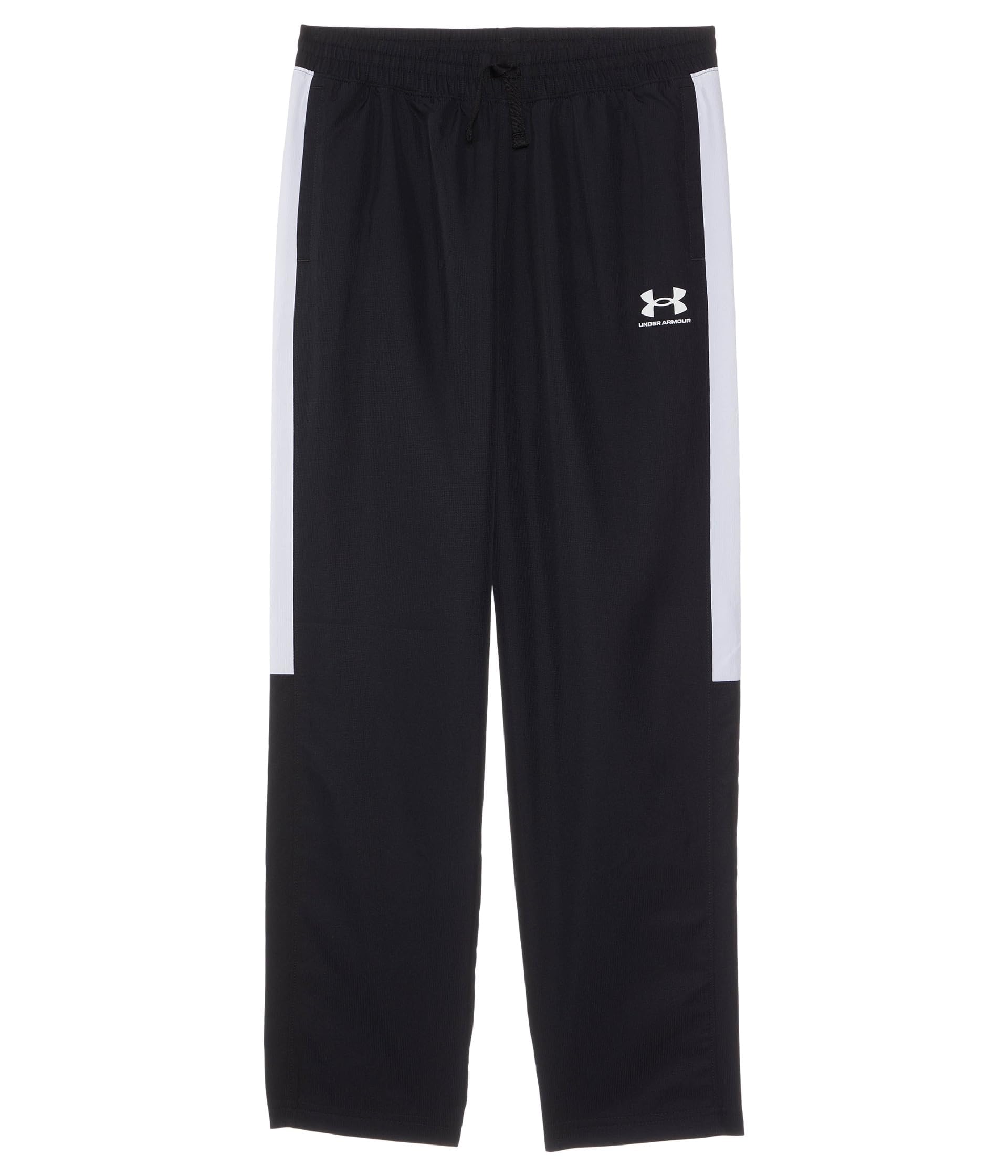 UNDER ARMOUR Junior Boys Training Rival Woven Pants, Black, Size Xs