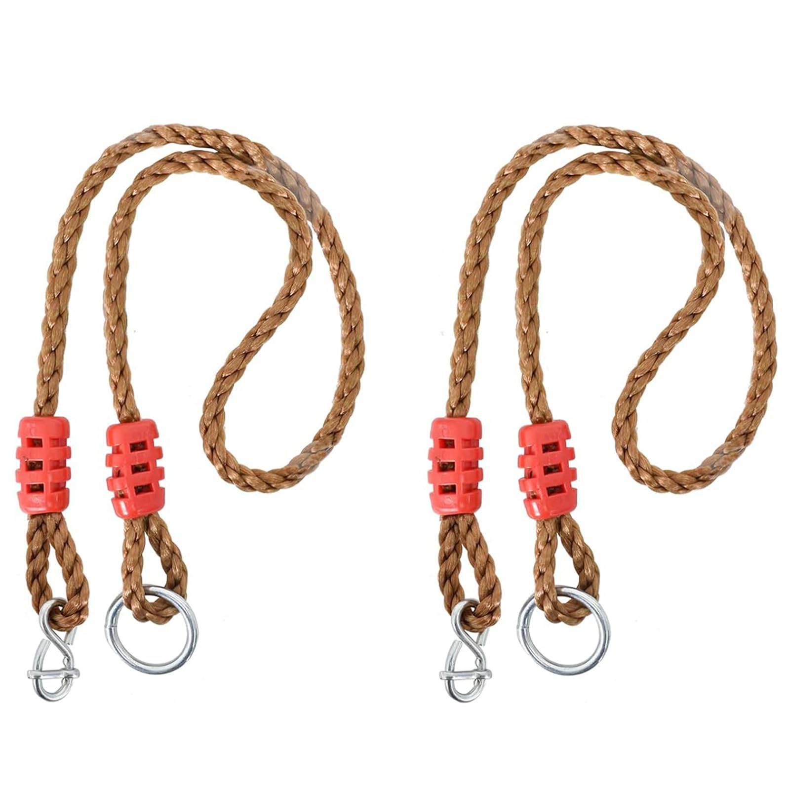 OFKPO 2pcs Swing Rope, Adjustable Hammock Tree Straps Set, for Hanging Chair Camping