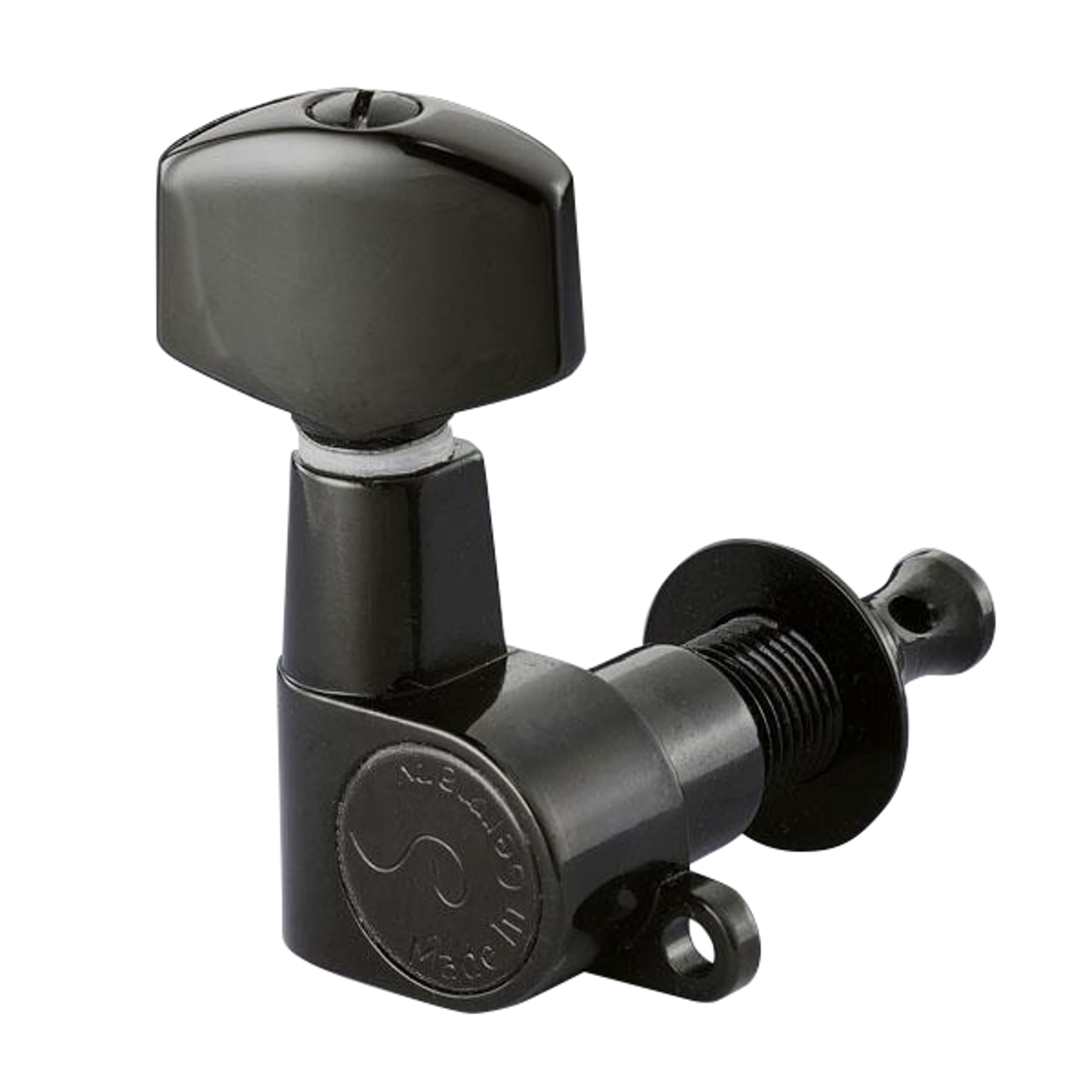 Schaller M6 Mini 3L3R Black - Meccaniche per chitarra