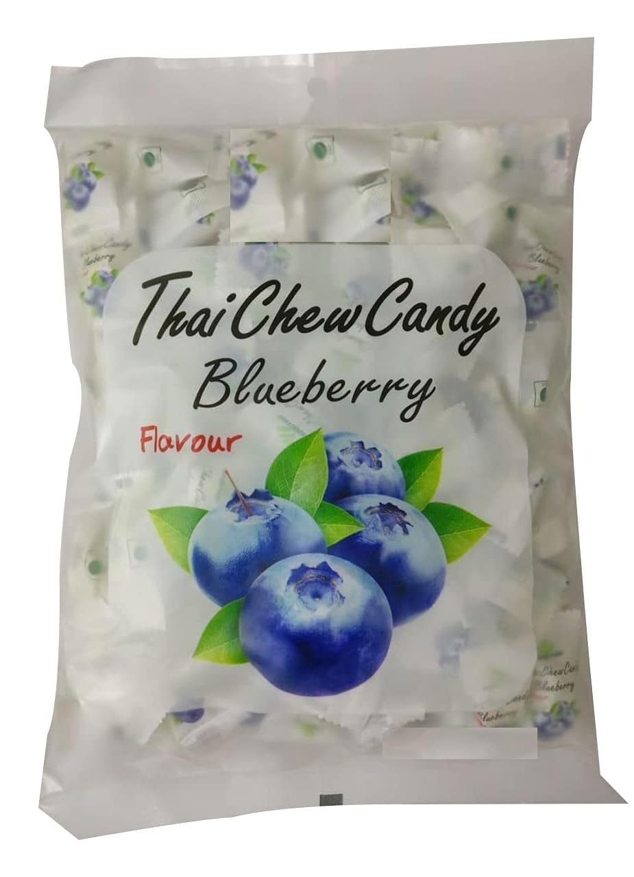 Thai Chew Candy Soft Smooth And Delicious Treat Each Piece Is Individually Wrapped 320gm (Blueberry Flavour) (B0CW653PFJ) Amazon Price History, Amazon Price Tracker