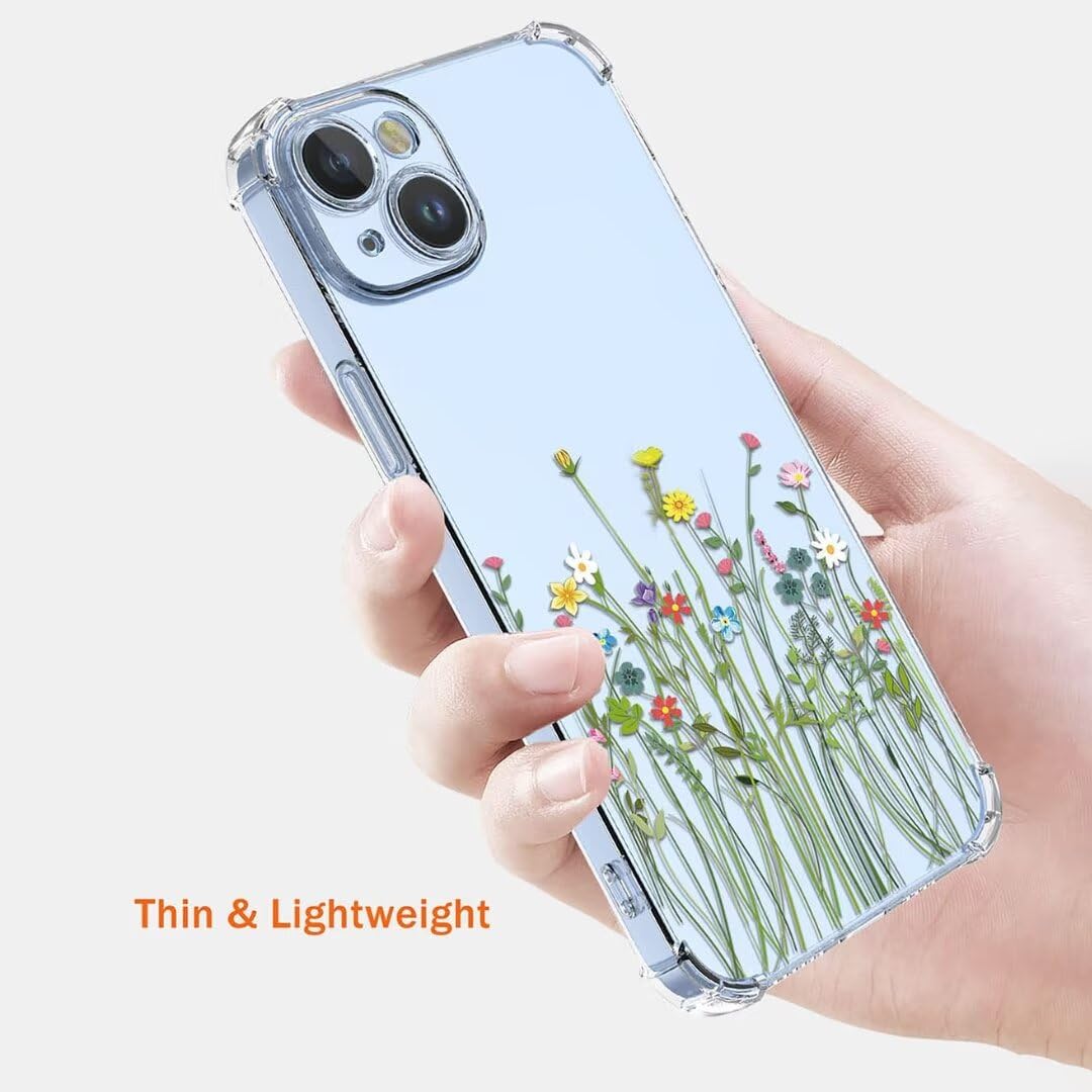 Casing For Redmi Note 13 Pro 5G Xiaomi Redmi Note 13 Pro Plus Redmi Note 13 4G Case Cover Flower Landscape Painting Clear Shell Back Cover Japan Anime TPU Transparent Soft Silicone | PH - View #12