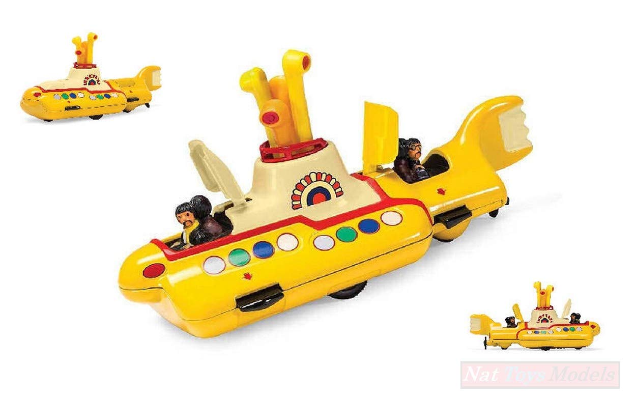 New Corgi CC05401 The Beatles Yellow Submarine 1968 mm 134 MODELLINO Die CAST Model - Les Beatles, Paul McCartney, John Lennon, RIngo Starr, George Harrison New Corgi CC05401 The Beatles Yellow Submarine 1968 mm 134 MODELLINO Die CAST Model