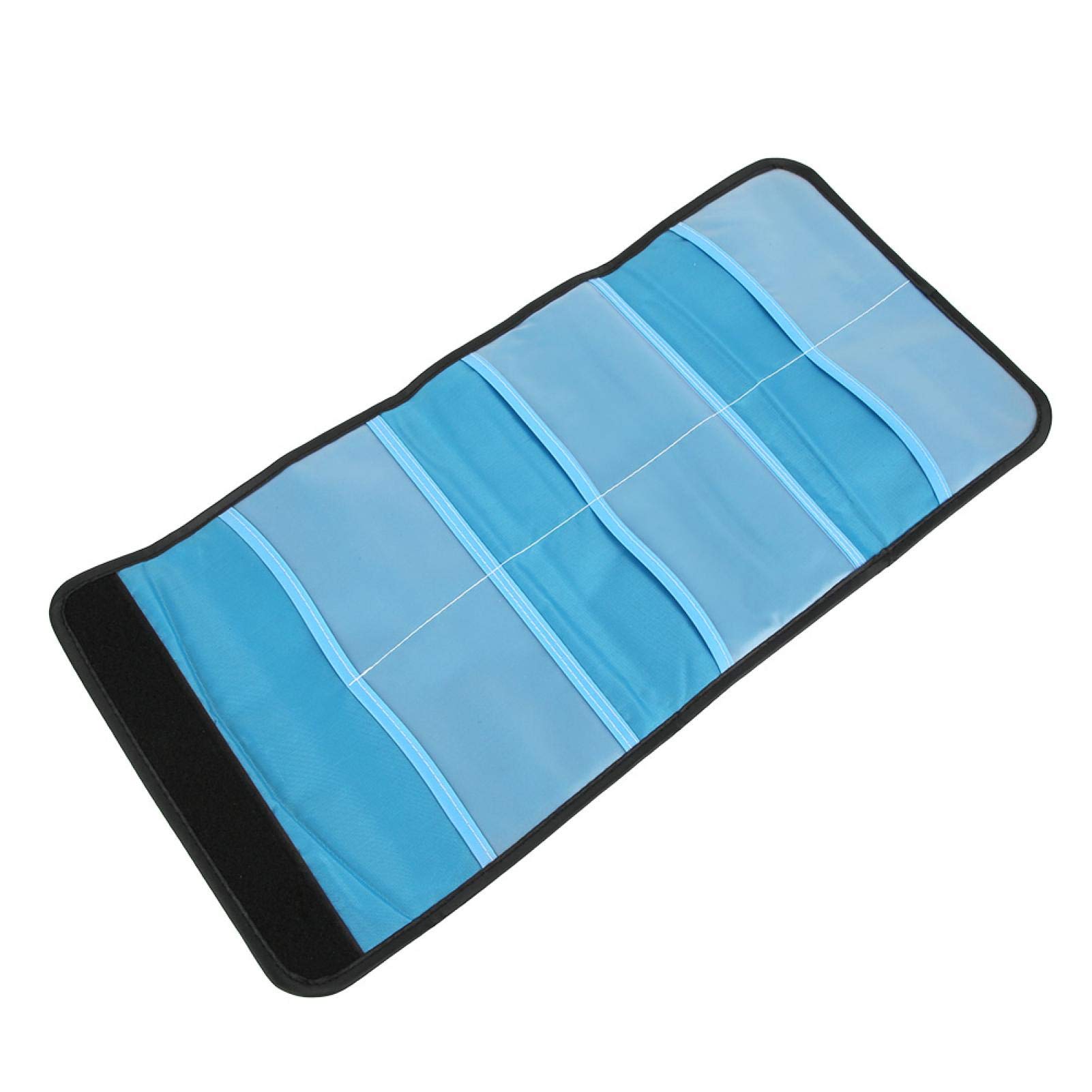 Étui de filtre 6 poches Objectif de caméra Filtres de transport Nylon Sac de rangement antichoc Étui portefeuille Pochette de photographie Filtre Sac de transport adapté pour filtre d'appareil photo O