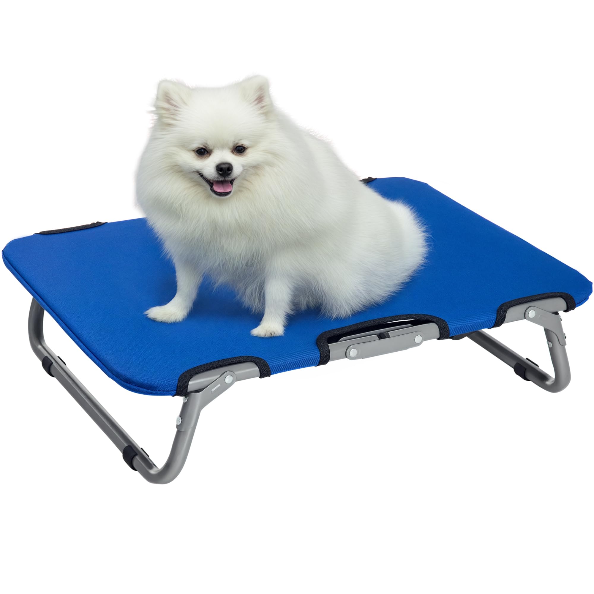PawHut Cuccia Per Cani Da Esterno Con Terrazza, Finestra E Tetto Impermeabile, 124x112x105cm