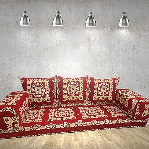 Spirit Home Interiors Boden Sitz Sofa Boden Couch für Deine gemütliche – Bild 4