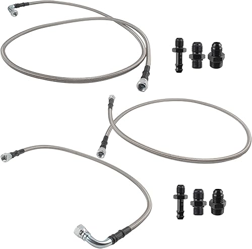 Miniatura 2 de AUTOKAY 47RE Kit de líneas de refrigeración de transmisión resistente para Dodge Ram Cummins 5.9L 1996-2002