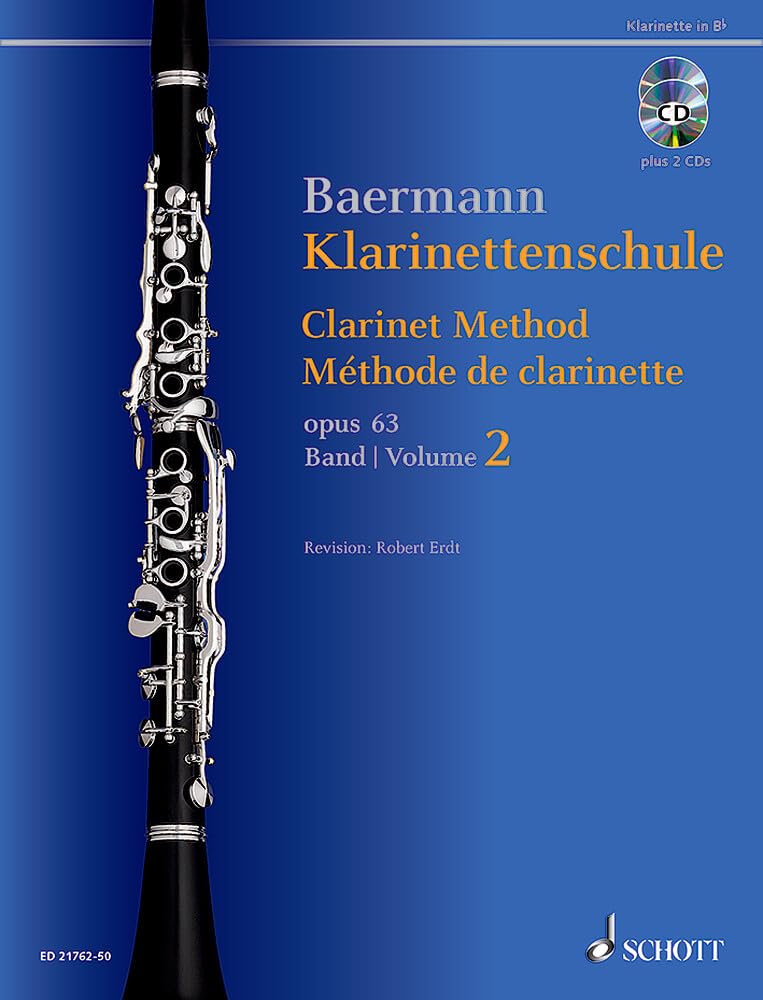 Méthode de clarinette Vol 2 préparer l'examen du conservatoire avec l'opus 63 Sib