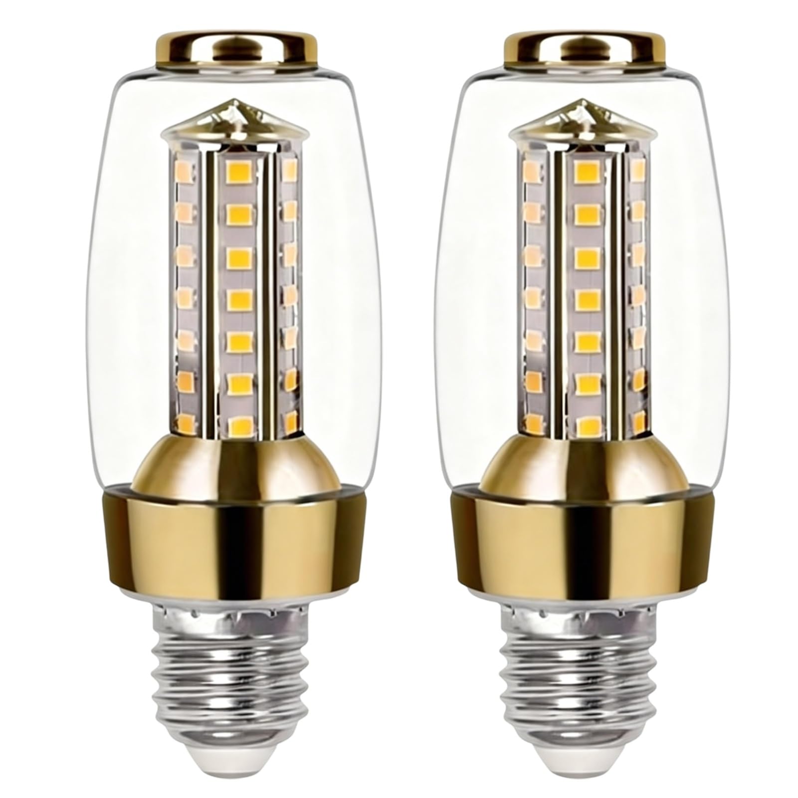 Bombilla LED de Espectro Completo Sin Parpadeos para Uso Doméstico, Voltaje Amplio de 220V-240V, Sin Deslumbramiento, para Auditorios, Cocinas, Salas de Estar y Restaurantes.(E27,7W-6000K)
